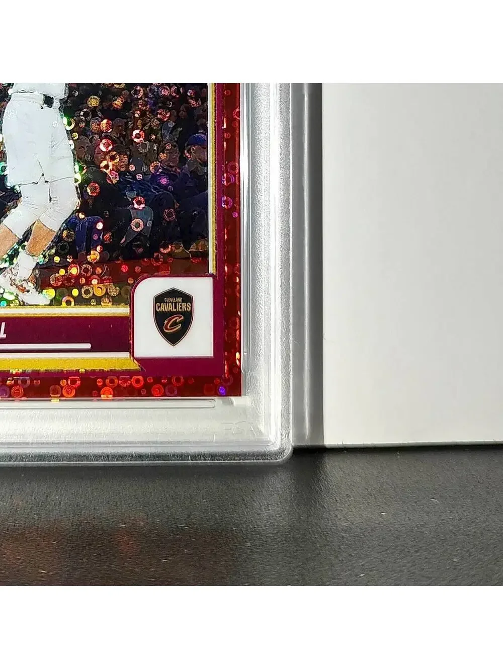 Sam Merrill 2023 Panini Hoops Premium #233 19/149 Red Disco Prizm PSA 9 Mint